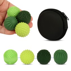 Silicone Magnetic Balls - 4PCS Sensory Stress Fidget Toys for Adults & Teens, Anxiety ADHD Autism Relief Items, Office Desk Toy, Gifts for Women Men, Easter Basket Stuffers & Gifts for Teens Silicone Magnetic Balls - 4PCS Sensory Stress Fidget Toys for Adults & Teens, Anxiety ADHD Autism Relief Items, Office Desk Toy, Gifts for Women Men, Easter Basket Stuffers & Gifts for Teens