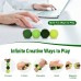 Silicone Magnetic Balls - 4PCS Sensory Stress Fidget Toys for Adults & Teens, Anxiety ADHD Autism Relief Items, Office Desk Toy, Gifts for Women Men, Easter Basket Stuffers & Gifts for Teens Silicone Magnetic Balls - 4PCS Sensory Stress Fidget Toys for Adults & Teens, Anxiety ADHD Autism Relief Items, Office Desk Toy, Gifts for Women Men, Easter Basket Stuffers & Gifts for Teens
