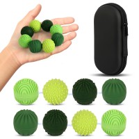 Silicone Magnetic Balls - 8PCS Sensory Stress Fidget Toys for Adults & Teens, Anxiety ADHD Autism Relief Items, Office Desk Toy, Gifts for Women Men, Easter Basket Stuffers & Gifts for Teens