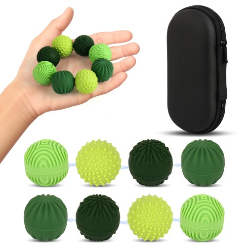 Silicone Magnetic Balls - 8PCS Sensory Stress Fidget Toys for Adults & Teens, Anxiety ADHD Autism Relief Items, Office Desk Toy, Gifts for Women Men, Easter Basket Stuffers & Gifts for Teens Silicone Magnetic Balls - 8PCS Sensory Stress Fidget Toys for Adults & Teens, Anxiety ADHD Autism Relief Items, Office Desk Toy, Gifts for Women Men, Easter Basket Stuffers & Gifts for Teens
